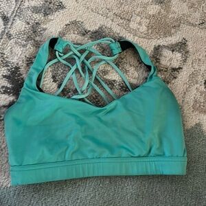 Forever 21 teal sports bra